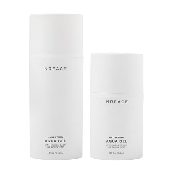 Activador de gel conductivo NuFace Aqua, 100 ml, paquete de 2