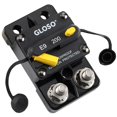 thumbnail image 2 of GLOSO Circuit Breaker E9C 200A Waterproof Auto Rese Breaker for Car Truck RV Automotive Marine Boat Trolling Motor & Custom Wiring Audio Battery Protection Side by Side Stud IP67 Hi-Amp (200A), 2 of 4