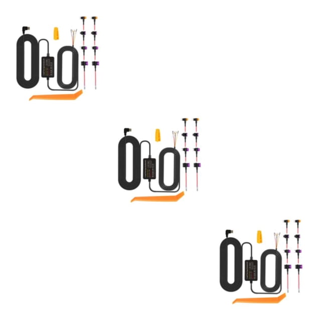 Youkk Convenient And Fast Charging Type-C Hardwire Kit For DashCam Universal Compatibility Portable TYPEChead 3Set