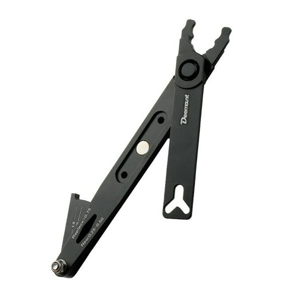 Maoww Bicycles Chain Checker Multipurpose Remove Tool Stretch Measurement Chains Indicator Bike Accessories Repairing Shop Black