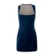 thumbnail image 5 of Minivestido sin mangas con cuello cuadrado para mujer: elástico, doble forro, para todas las estaciones, informal/de fiesta, 5 of 5