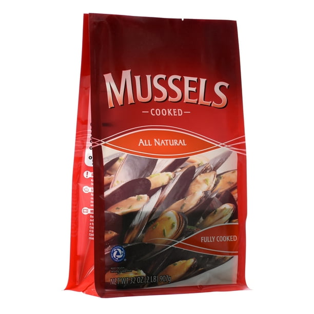 Walmart Seafood Frozen Mussels 2lb