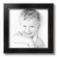 thumbnail image 2 of ArtToFrames 12x12" Honors Black with Silver Picture Frame, Black Wood Poster Frame, with Regular Glass (FBPL-5157), 2 of 7