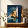 thumbnail image 6 of Geometric Abstract Sunlight Canvas Print Modern Minimalist Wall Art for Living Room Bedroom Office Decor, 6 of 8