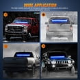 thumbnail image 4 of Nilight 144LED Strobe Light Bar with Controller Blue Interior Front/Rear Windshield Flashing Lights for Cars Plow Trucks, 4 of 9