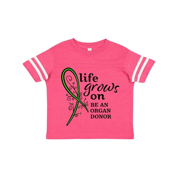 Inktastic Life Grows On- be an Organ Donor Boys or Girls Toddler T-Shirt