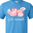 thumbnail image 4 of Inktastic Let's Relaxolotl with Cute Sleeping Axolotls T-Shirt, 4 of 5