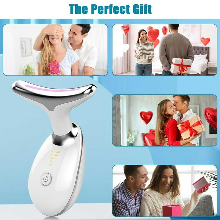 Neck Face Massager Face Sculpting Tool 3 Colour Modes and Vibration for Facial  Massager for Double Chin - Walmart.com