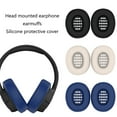 thumbnail image 2 of Necvior Silicone Ear Pad for TUNE 770NC Headphone Comfortable Ear Pad Ear Cushions Replacement, 2 of 18