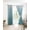 Turquoise, variant on Color Gradient Pattern Blackout Curtains 72 Inches Long for Bedroom, Thermal Insulated Room Darkening Black Out Window Curtain Panels Grommet Drapes for Living Room