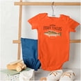 thumbnail image 4 of Gill McFinn Fish Tales Drum Fishing Romper Boys or Girls Infant Baby Brisco Brands 12M, 4 of 6
