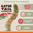 thumbnail image 4 of Nylabone Power Chew Gator Tail Alternative Dog Chew Toy Chicken Large (1 Count), 4 of 12