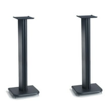 SANUS 31" Speaker Stands for Bookshelf Speakers up to 20 lbs - Black - Set of 2