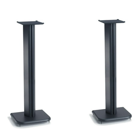 SANUS 31" Speaker Stands for Bookshelf Speakers up to 20 lbs - Black - Set of 2