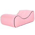 thumbnail image 1 of Outdoor Portable Inflatable Sofa Bed Foldable Waterproof Ergonomic Curve Design Camping Beach Park Air Sofa, 1 of 8