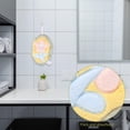 thumbnail image 3 of GOOHOCHY Decorative Hanging Ball Hand Towel Soft Polyester Towel For RV Use 1Set, 3 of 8