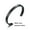Black-6mm-56mm, variant on 6mm/8mm Cuff Bangle Mens Women's Stainless Steel Couple Opening Wedding Bracelet