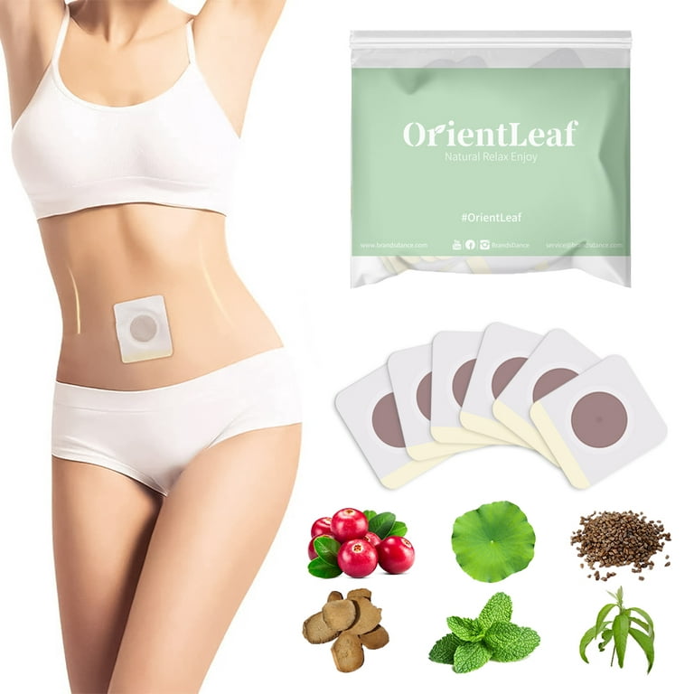 OrientLeaf 90 Pcs Slim Patch, Herbal Slimming Navel Stick Slim