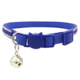 thumbnail image 2 of MERIGLARE Pet Small Crystal Diamonds Collar with Bell Blue XS, 2 of 9