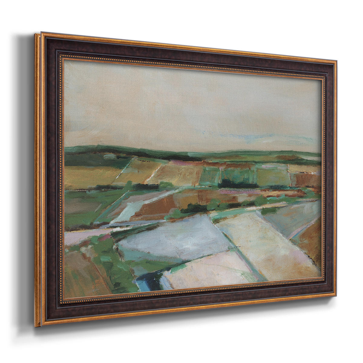Pastel Fields II Premium Framed Canvas- Ready to Hang