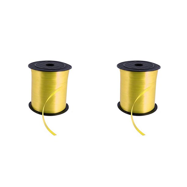 Cuerda Decorativa Toystoory Globo Curling Ribbon Amarillo 2piezas