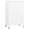 thumbnail image 3 of vidaXL Industrial Storage Chest White Metal, 3 of 5