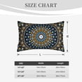 thumbnail image 6 of Fotbe Dot Mandala Pillow Cases - Envelope Closure - Luxury, Extra Soft, Cooling Pillow Covers - Wrinkle, Fade, Stain Resistant-20"x30", 6 of 9