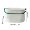 thumbnail image 3 of TIMIFIS Basket for Dirty Laundry Bathroom Bath Basket Basket with Handle Thickened Plastic Shower Basket Storage Box Fruit Storage Basket Bathroom Accessories, 3 of 6