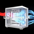 thumbnail image 4 of PC Case, ¡cállate! Base de luz 600 DX negra con tira LED ARGB, 4 of 9