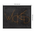 thumbnail image 3 of Amanti Art Haunted III Wicked Framed Canvas Wall Art Print, 3 of 6
