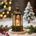 thumbnail image 5 of REK Snow Globe Music 150ml Lighted Rotating Snow Falling Hexagon Water Kids' & Handheld, 5 of 5