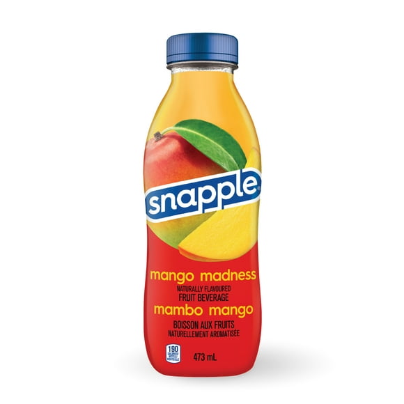 Snapple Mango Madness Real Fruit Beverage, 473ml
