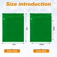 thumbnail image 4 of Wankko 100 Pcs Premium Smell Proof Double-Sided Color Mylar Foil Flat Heat Sealable Sample Ziplock Bag 3 x 4 inch, 4 of 4