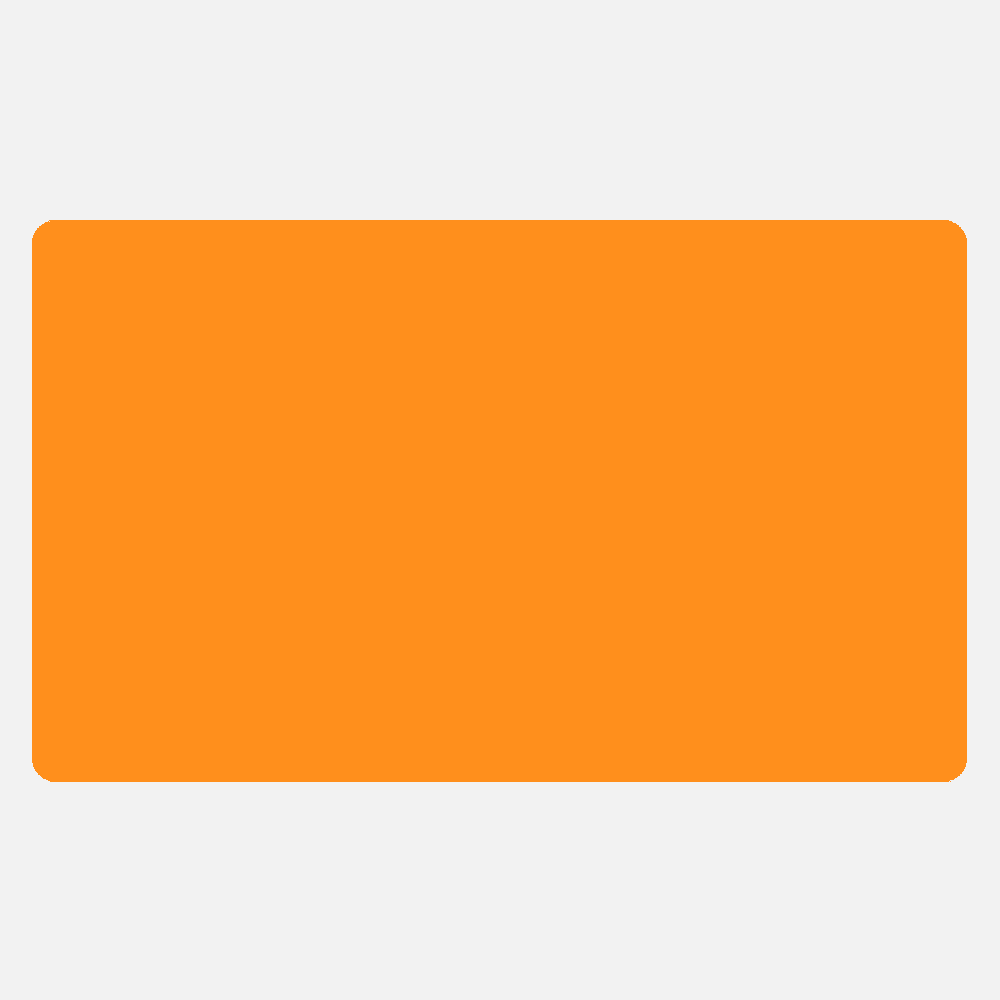 JAM Paper Standard Label Rolls, Rectangle, 3 x 5, Neon Orange, 125 Labels/Roll