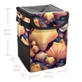 thumbnail image 5 of Shell Foldable Car Trash Can with Lid, Leak-Proof Mini Trash Can, Hanging Storage Bag for Car, 5 of 6