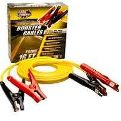 Coleman Cable 08466 8 Gauge 16' Medium-Duty Booster Cables