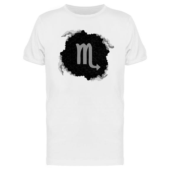 Scorpio Starry Sky T-Shirt Men -Image by Shutterstock, Male XX-Large