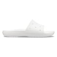 thumbnail image 2 of Crocs Unisex Classic Slide Sandals - White - M6W8, 2 of 6