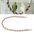 thumbnail image 4 of Juguetes Para Pájaros Con Cuerda De Escalada, Perca De Cuerda Para Loros, Decorativa, Resistente, Interactiva Para Periquitos, Periquitos Y Agapornis, 4 of 7