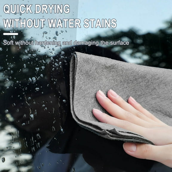 RuiJiao Thickened Magic Cleaning Cloth, Reusable Microfiber Cleaning Rag for Windows,Mirror,Glass,Car