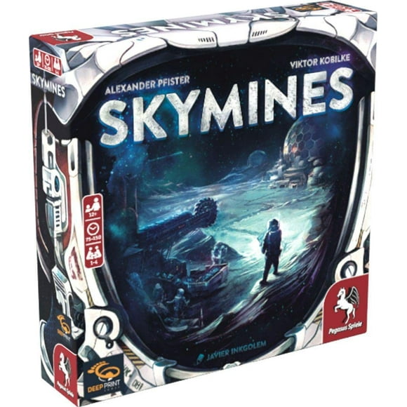Skymines - Jeu d'Investissement - Jeu pour Soirée de Jeux - 1 à 4 Plis - 75 à 150 Minutes de Jeu