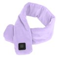 thumbnail image 4 of En invierno, la bufanda de calefacción inteligente es segura, la temperatura del cuello de la bufanda eléctrica se puede ajustar para mantener el calor, la bufanda es lila., 4 of 10