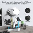 thumbnail image 4 of Gaming Accessory Organizer Charging Stand Game Controller Charger Stand Storage Rack for Ps5 All-in-one Design with Earphone Bracket, 4 of 8