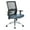 Blue, variant on Black Matrix Back Manager's Office Chair with Dillon Black Fabric Seat