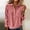 Pink, variant on Uaswgudfs Women's Casual Corduroy Long Sleeve Collared Pullover – Stylish Solid Color Daily Wear Blouse Ladies Comfortable Fall Winter Fashion Top Outfit Beige L