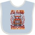 thumbnail image 3 of Inktastic Truck Driver Funny Big Rig Truck Driving Boys or Girls Baby Bib, 3 of 4