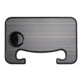 thumbnail image 1 of Steering Wheel Desk with Cup Holder Stable Easy to Install Hanger Design Multi-function Car Plate Non-slip Steering Wheel Laptop, 1 of 10