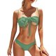 thumbnail image 2 of WILLBEST Trajes de Baño Mujer Bikini Con Tirantes de Color Liso Para Mujer, E y Cómodo, 2 of 5