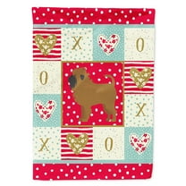 Carolines Treasures CK5806GF Affenpinscher 1 Love Flag Garden Size Small multicolor