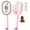 Pink, variant on Electric Spray Air Cushion Massage Comb, 5 in 1 Air Cushion Brush, Electric Steam Brush for Hair with Fine Mist Spray, Retractable Bristles, Detangling Hair Brush for Wet Dry Curly Wavy Hair